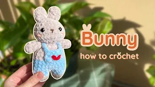 How to crochet a BUNNY Crochet Tutorial: Step-by-Step DIY