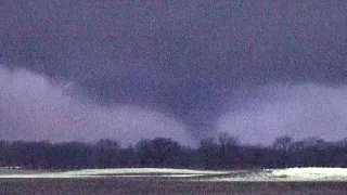 Tornado near Sallisaw, Oklahoma - January 2, 2023