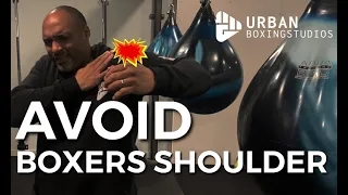 Avoid Boxers Shoulder | Avoid Shoulder Injuries | Learn to Hook without Injuring Shoulders