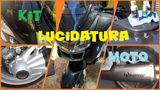 Come lucidare la moto a mano