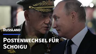 Putin verfügt Postenwechsel für Verteidigungsminister Schoigu | AFP