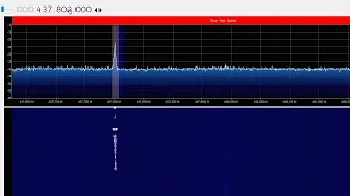 Прием ретранслятора МКС 15.03.2024 17:40 utc