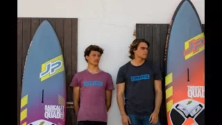 Starboard tack sessions  Miguel & Max