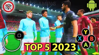 Top 5 Best Offline Football Games FOR Android 2023 | Download Best Soccer Games Mobile 2022