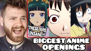 First Time Reacting to *NEW & OLD* ANIME OPENINGS & ENDINGS! | ANIME REACTION!