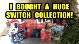 I Bought A HUGE Nintendo Switch Collection! OVER 50 GAMES! | Scottsquatch