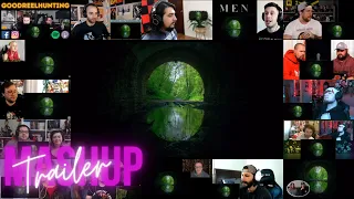 Men | Official Trailer Reaction Mashup 🔞💀A24 *Horror