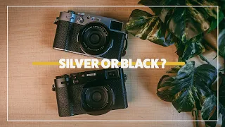 Hard hitting question: Black or Silver? X100V