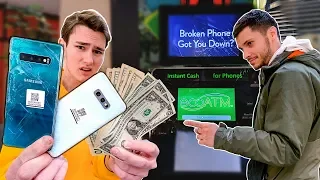 Selling a Galaxy S10 to the EcoATM Machine