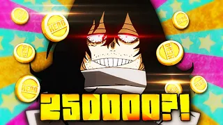 THE DEVS REFUNDED ME 250000 HERO COINS?! TIME TO SUMMON!! (MHA: The Strongest Hero)