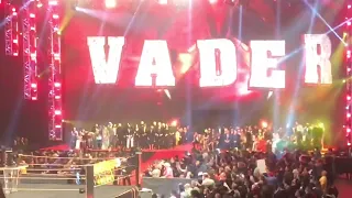 4/1/2022 WWE Hall of Fame Class of 2022 (Dallas, TX) - (Family of) Vader Entrance