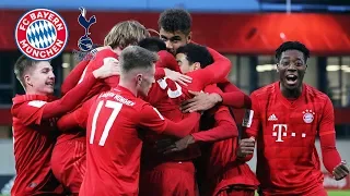 U19 finishes Youth League group undefeated | FC Bayern vs. Tottenham 3-0 | Highlights