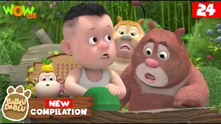 New! Baby Bears Compilation | 24 | Bablu Dablu Cubs | New Funny Cartoon in Hindi for Kids| Wow Kidz