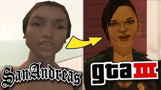 ПЕРСОНАЖИ ИЗ ДРУГИХ GTA, КОТОРЫЕ ПОЯВИЛИСЬ В SAN ANDREAS!