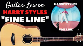 Harry Styles - Fine Line - Guitar Lesson and Tutorial