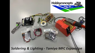 Tamiya Semi Truck - How to Solder, Add MFC Lights and Lighting Tips & Tricks