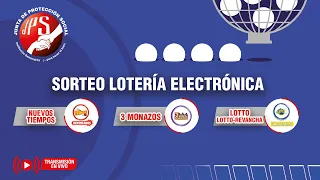 Sorteo Lotto y Lotto Revancha N°2244, N Tiempos Reventados N°19356 y 3 Monazos N°1782. 25-05-22 JPS
