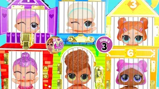 LOL OMG Makeover with Jails Poolz Jail and Big Sister Fashion Doll