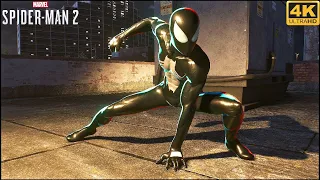 Classic Black Suit Spider Man Gameplay - Marvel's Spider-Man 2 (4K 60FPS)