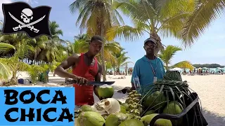 Boca Chica review BEACH hotels  BelleVue Dominican Bay 3 * and Zapata -  GOPRO 1080p