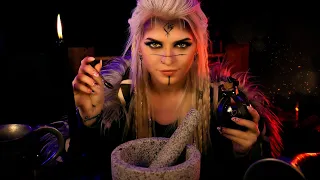 Viking Herbal Shop Healer | Viking Princess Prepares Your Medicine - ASMR