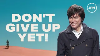 The Lord Is Still Working In Your Life | Joseph Prince Ministries