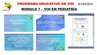 Programa en línea en VIH - Módulo 7 - VIH en pediatría