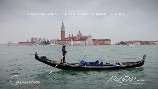 Early morning on the Grand Canal, Venice