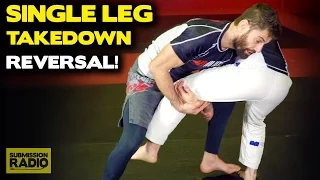 How To Reverse a Single Leg Takedown (End Up On Top!) | BJJ
