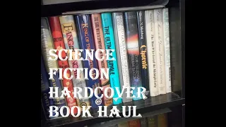 SCIENCE FICTION HARDCOVER BOOK HAUL April 2022    #bookcollecting #sciencefictionbooks