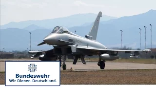 Eurofighter der Bundeswehr trainieren Luftkampf auf Sardinien
