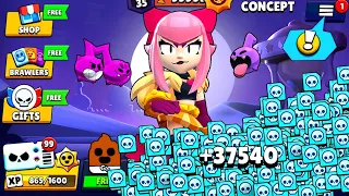 😍 COMPLETE 37540 CREDITS!!!✅🎁|Brawl Stars FREE GIFTS🍀/CONCEPT