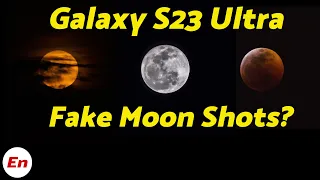 Are Samsung Galaxy S23 Ultra Moon ZOOM Shots Fake???