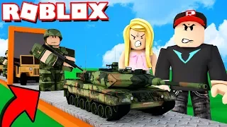 BUDUJEMY WŁASNE WOJSKO W ROBLOX! (Roblox Army Tycoon) | Vito i Bella