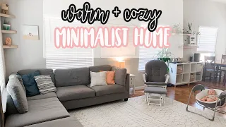 MINIMALIST FAMILY HOUSE TOUR | Minimalist Family Of 5 | Warm & Cozy Minimalist Home 2020