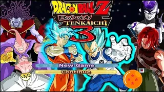 New Dragon Ball Z Budokai Tenkaichi 3 mod Super Hero V4.7 | PCSX2 and AETHERSX2