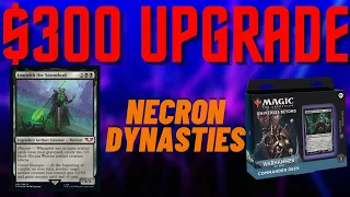 Necron Dynasties Upgrade - Improving the Precon Commander Deck with $300