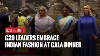 Saree And Kurta For World Leaders, G20 Leader Embrace Indian Fashion At Gala Dinner | PM Modi