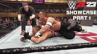 WWE 2K23 Showcase Part 1: John Cena vs. Rob Van Dam All Objectives (ECW One Night Stand)