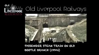 Passenger Steam Train On Old Bootle Branch (1990s)