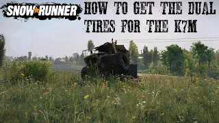 How To Get The Dual Tire Addon For The New Kirovets K7M Snowrunner Phase 8 DLC/Update Grand Harvest