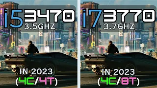 i5 3470 vs i7 3770 Tested in 12 Games (2023) | 1080p