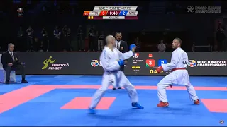 Steven Da Costa vs Nenad Dulovic | Final Male Kumite -67Kg | World Championships Budapest 2023