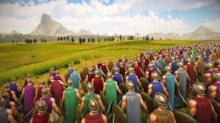 1,000,000 SPARTANS VS 1,000,000 ROMAN ARCHERS - Ultimate Epic Battle Simulator 2