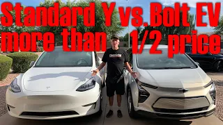 Standard Model Y vs. Bolt half price off