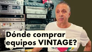 ¿Dónde puedes comprar equipos de audio Vintage? La Calle de Andrés. Entrevista completa.