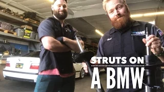 When do I replace the struts on my car and how will I know? BMW X3 shock replacement