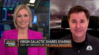 Virgin Galactic CEO on preparations for Richard Branson's spaceflight