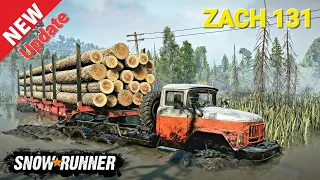 New Update ZACH 131 Truck In SnowRunner