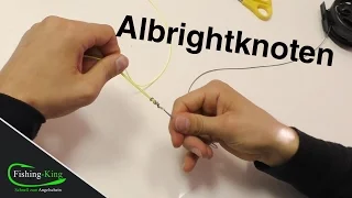 Der einfache Albright Angelknoten | Tipps zur Fischerprüfung/Angelschein | Fishing-King.de